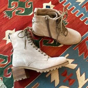 Seychelles Irresistible Boot in Sand Suede